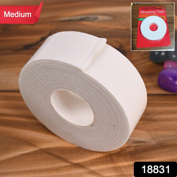 Medium Strong Double Sided Tape Foam Mounting Tape (1 Pc / Medium) - dailyneed.life