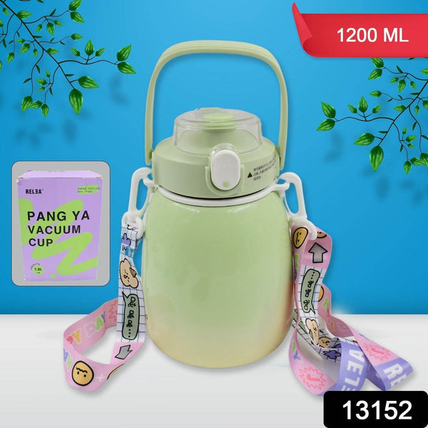 Stainless Steel Mug / Bottle Vacuum Insulated Cup With Handle (1200 ML) - dailyneed.life