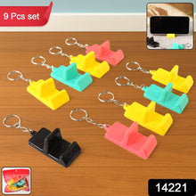 Plastic 2-in-1 Mobile Stand Keychain (9 Pc) - dailyneed.life