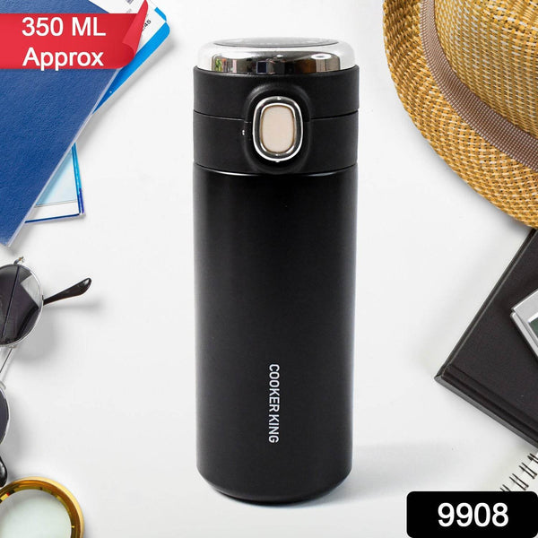 Stainless Steel Insulated Vacuum Bottle With Insulated Cap Lock (350ml) Approx - dailyneed.life
