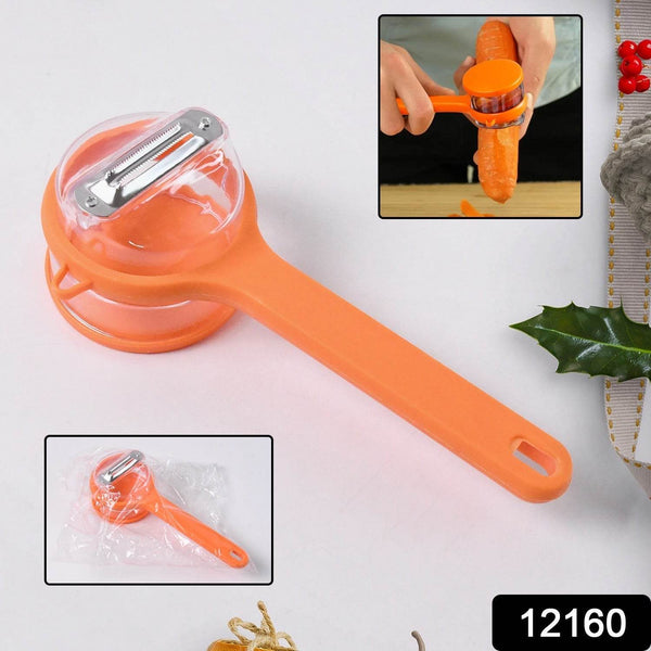 Stainless Steel Peeler With Container (1 Pc) - dailyneed.life