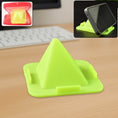 Virgin Mobile Accessories Universal Portable Four-Sided Pyramid Shape Desktop/ Table Mobile Holder Stand (1 Pc) - dailyneed.life