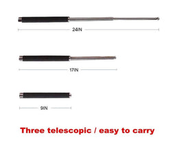 Multi-Function Collapsible Self Defense Stick Extended - dailyneed.life