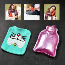 Doremon Cartoon Small Hot Water Bag with Cover for Pain Relief - dailyneed.life