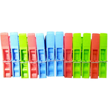 Multipurpose 12 Pcs Cloth Clips (Multicolour) - dailyneed.life