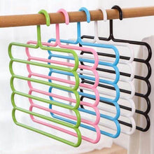 5 in 1 Multipurpose Plastic Hanger, Assorted (5-Layer) - dailyneed.life