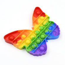 Fidget Toy Push Bubble Fidget Sensory Toy for Kids and Adults Fidget per Stress Reliever Sensory Fidget pers (Butterfly & Car Shape / 1 Pc) - dailyneed.life