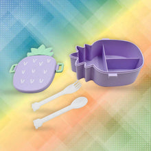 Pineapple Shaped Lunch Box with Compartments Lunch Food Container with Box Portable Lid School & Kids Lunch Box - dailyneed.life