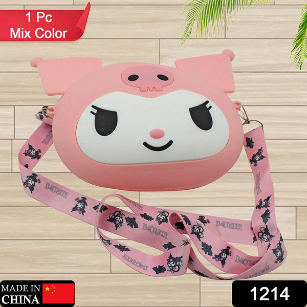Cute Cartoon Girls' Backpack, Shoulder Bag / Purse, Portable, Mini Silicone Handbag Girls, Children's Bag/Purse for Girls Women, Gift Girls Bag Accessories (1 Pc Mix Color ) - dailyneed.life