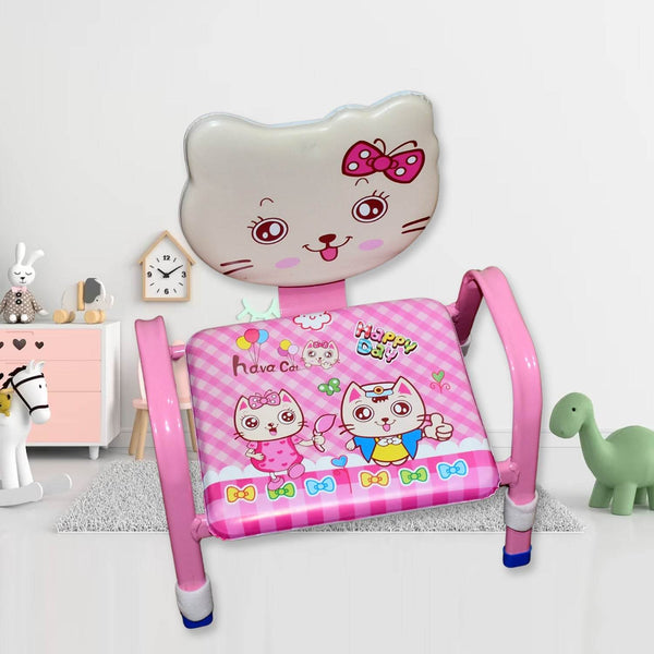 Cartoon Baby Chair Strong Steel Cushion & Comfortable Baby Chair High Quality Chair (1 Pc) - dailyneed.life