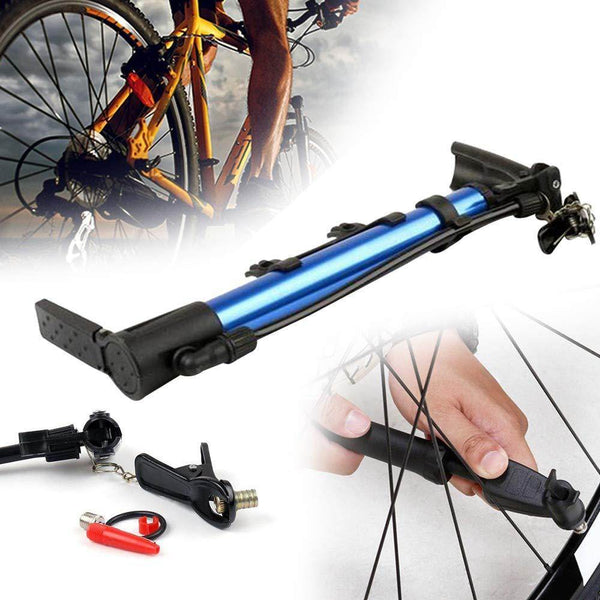 Aluminum Mini Bicycle Air Pump (Multicolor) - dailyneed.life