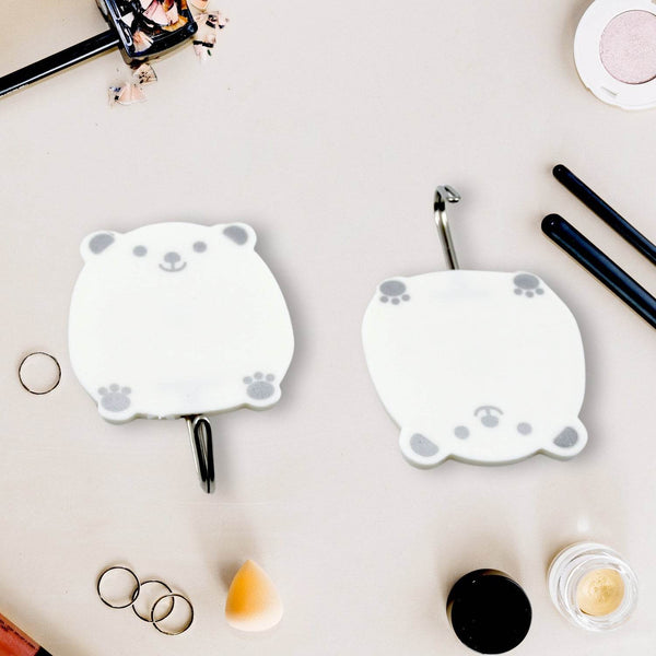 Multipurpose Strong Hook Self-Adhesive hooks for wall Heavy Plastic Hook, Sticky Hook Household For Home , Decorative Hooks, Bathroom & All Type Wall Use Hook , Suitable for Bathroom, Kitchen, Office (2 Pc Set) - dailyneed.life