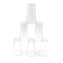 Plastic Drinking Glass Juice Glass Water Glass Set of 6 Transparent Glass - dailyneed.life