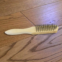 Wooden Handle Steel Wire Brush (1 Pc) - dailyneed.life