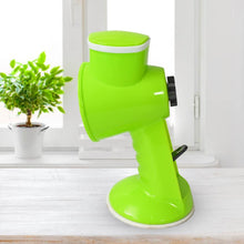 6 in 1 Multi functional Vegetable Cutter & Slicer Hand Machine Cutting, Slice, Cut Thick, Cut Silk All in one –Vegetable Chopper Cutter & Slicing Cutter Barrel - Vegetable Grater with 6 Removable Blades - dailyneed.life
