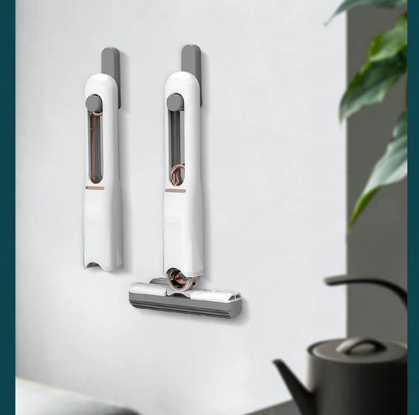 Portable Self-Squeeze Mini Mop – Strong Absorbent Mop for Bathroom & Kitchen - dailyneed.life