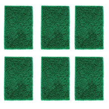 Scrub Sponge Cleaning Pads Aqua Green (Pack Of 6) - dailyneed.life
