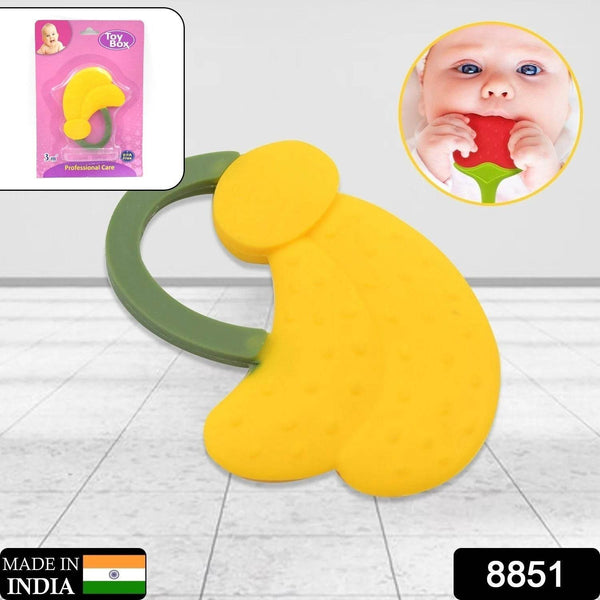 Baby Silicone Teether (1 Pc): Food Grade, Non-Toxic, Teething Relief (3 Months+) - dailyneed.life