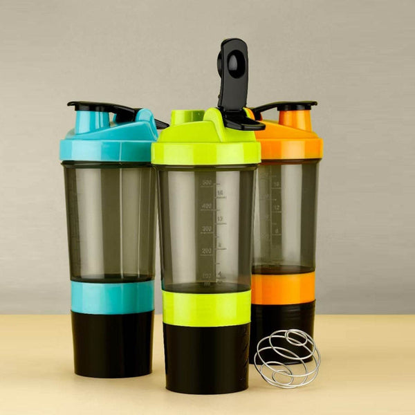 Gym Shaker Bottle & shakers for Protein Shake (1 Pc) - dailyneed.life