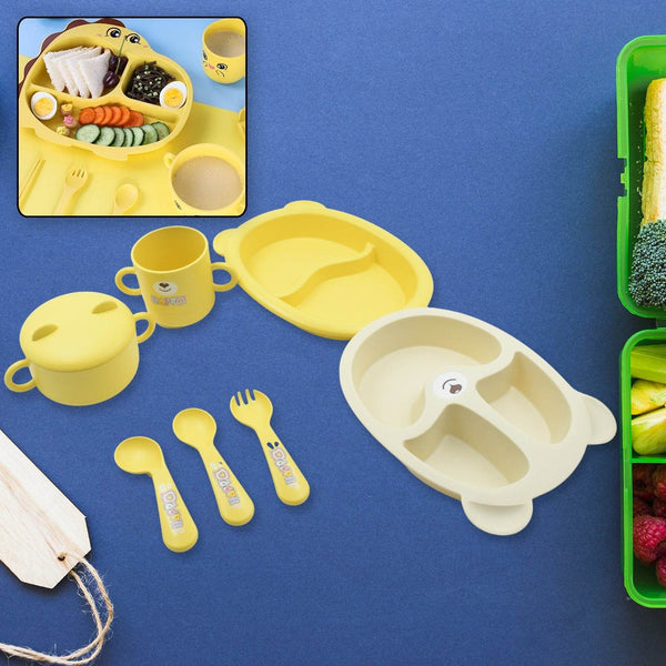 Baby Feeding Set For Kids And Toddlers (7 pcs set) - dailyneed.life
