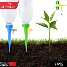 Plant Watering Spikes Sprinkler self Watering Spikes Water dripper for Plants, Adjustable Plant Watering Devices with Slow Release Control Valve Switch - dailyneed.life