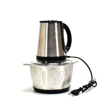 STAINLESS STEEL ELECTRIC MEAT GRINDERS WITH BOWL HEAVY FOR KITCHEN FOOD CHOPPER, MEAT, VEGETABLES, ONION , GARLIC SLICER DICER, FRUIT & NUTS BLENDER (2L, 250WATTS) - dailyneed.life