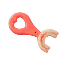 U-Shaped Toothbrush for Kids, 2-6 Years Kids Baby Infant Toothbrush, Food Grade Ultra Soft Silicone Brush Head. - dailyneed.life