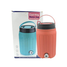 Insulated Water Jug with Tap (7500ml): Leakproof, Travel Cooler - dailyneed.life