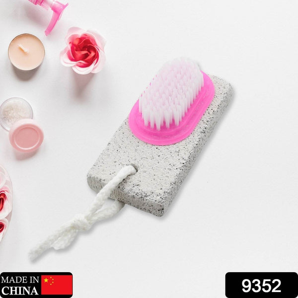 Hand and Foot Brush with pumice stone to Remove Dead Skin & Callus Stone Foot Scrubber Pedicure Brush For Dead Skin - dailyneed.life