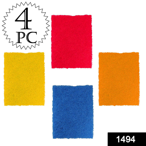 Kitchen Scrubber Pads for Utensils / Tiles Cleaning (Pack of 4) - dailyneed.life