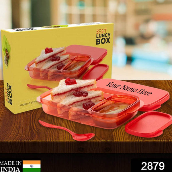 Customize Seal Rectangular 2 Containers Lunch Box - dailyneed.life