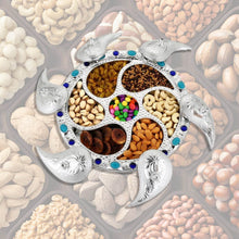 Multipurpose 7 Compartment Dry Fruit Serving Rotating Tray ,Chocolate, Snacks Storage Box, Masala Box - dailyneed.life