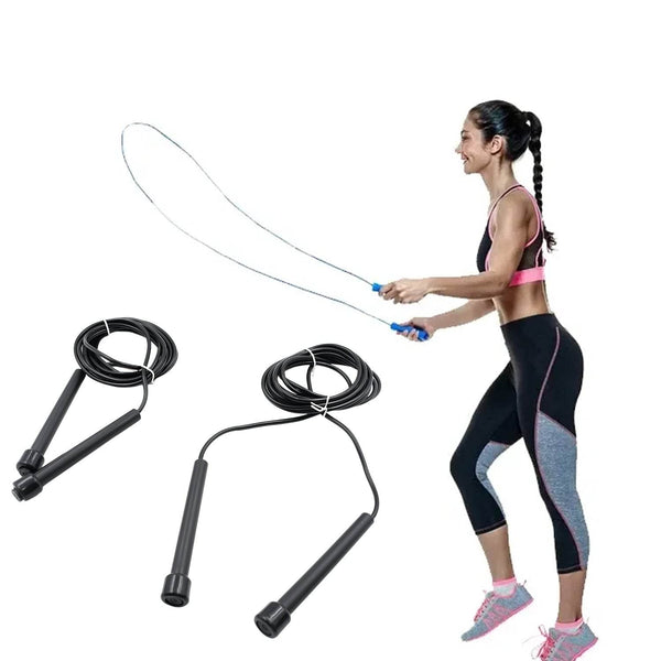 Speed Skipping Rope, Jump Rope With Pvc Handle, Sports Skipping Rope, Jump Rope for Weight Loss, Fitness, Sports, Exercise, Workout, For Men, Women, Boys & Girls 3mtr. - dailyneed.life