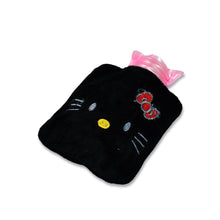Black Small Hot Water Bag with Cover – Pain Relief & Warmer - dailyneed.life