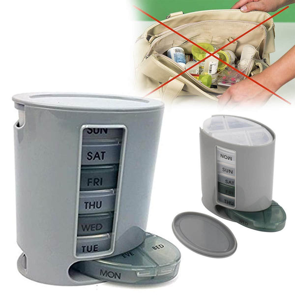 Pill Pro 7 Day Weekly Tablet Medicine Organizer Box - dailyneed.life