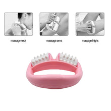 Plastic Massage Roller - 2-Roller Manual Design for Cellulite & Muscle Pain Relief - dailyneed.life