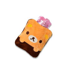 Brown Panda Print small Hot Water Bag with Cover for Pain Relief, Neck, Shoulder Pain and Hand, Feet Warmer, Menstrual Cramps. - dailyneed.life