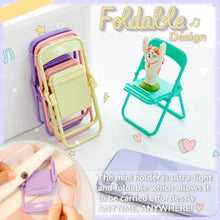 Chair-Shaped Mobile Stand – Stylish & Sturdy Phone Holder for Home & Office Use (1 Pc) - dailyneed.life