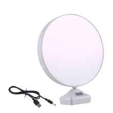 Plastic 2 in 1 Mirror Come Photo Frame with Led Light - dailyneed.life