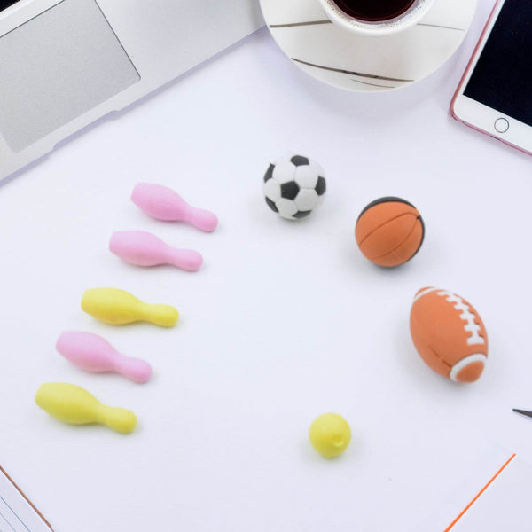 Mini Eraser Set for Kids (9 Pieces) - Fun Designs, Party Favors, School Prizes - dailyneed.life