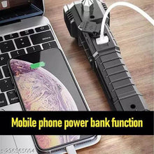 Portable 3w Rechargeable Torch LED Flashlight Long Distance Beam Range, Hammer and Strong Magnets, Window Glass and Seat Belt Cutter 4 Modes for Car Camping Hiking Indoor Outdoor - dailyneed.life