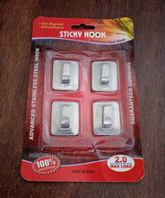 Self- Adhesive Hooks, Heavy Duty Wall Hooks Hangers Stainless Steel Waterproof Sticky Hooks for Hanging Robe Coat Towel Kitchen Bathroom and. - dailyneed.life