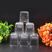 6pc Transparent Diamond Medium Serving Glass Set, Glass Set for Water, Juice etc - dailyneed.life