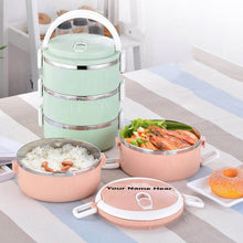 Customized Multi Layer Stainless Steel Hot Lunch Box (3 Layer) - dailyneed.life