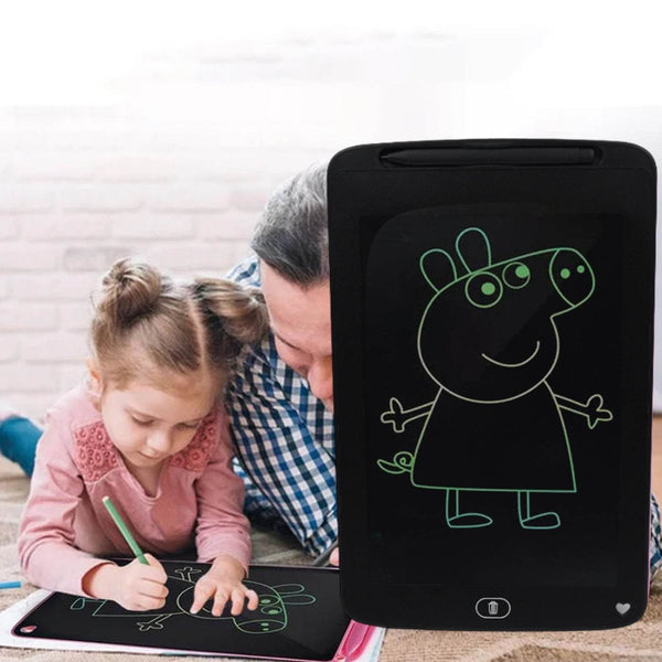 Portable LCD Writing Board Slate Drawing Record Notes Digital Notepad with Pen Handwriting Pad Paperless Graphic Tablet for Kids 12 inch - dailyneed.life