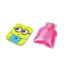 Minions Hot Water Bag - 2-Eye Design with Cover for Pain Relief & Warming - dailyneed.life
