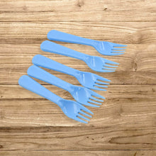 Reusable Premium Heavy Weight Plastic Forks, Party Supplies, One Size, plastic 5pc Serving Fork Set for kitchen, Travel, Home (5pc) - dailyneed.life