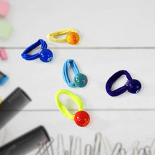 Small Ball Elastic Hairbands (Pack of 5 / Multicolour) - dailyneed.life