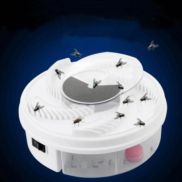 Electric Fly Trap, Fly Trap Pest Device Insect Catcher Automatic Flycatcher Fly Trap Pest Reject Control Catcher Insect Repellents Tools - dailyneed.life