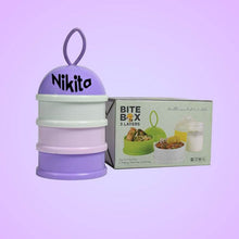Customized 3 Layer Cute Portable Baby Food Milk Powder Storage Box Bottle Container Milk Powder Baby Food Container Bowl (Mix Color) - dailyneed.life